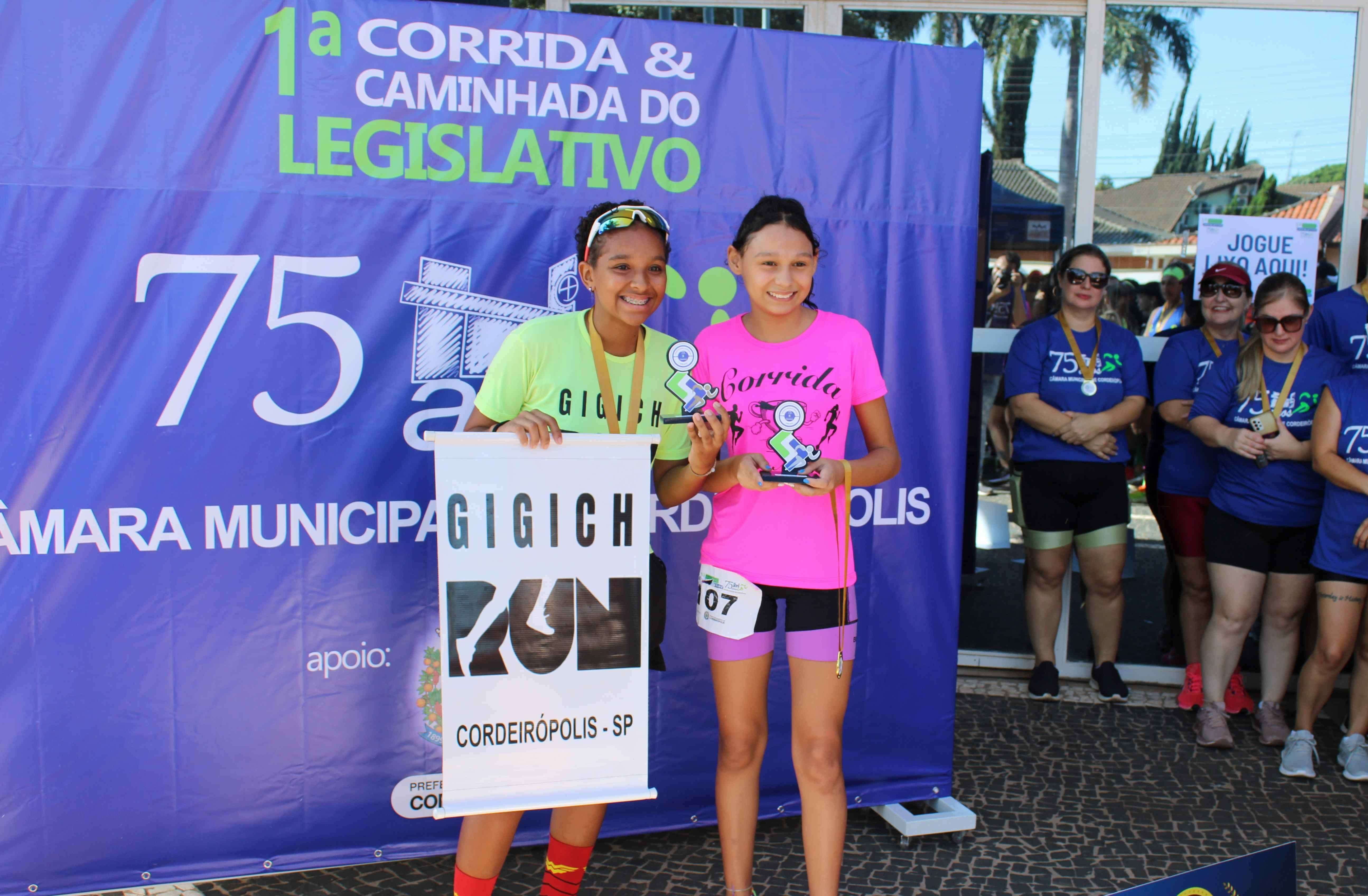 Imagem do conteúdo: Conheça as VENCEDORAS da 1ª Corrida & Caminhada do Legislativo de Cordeirópolis