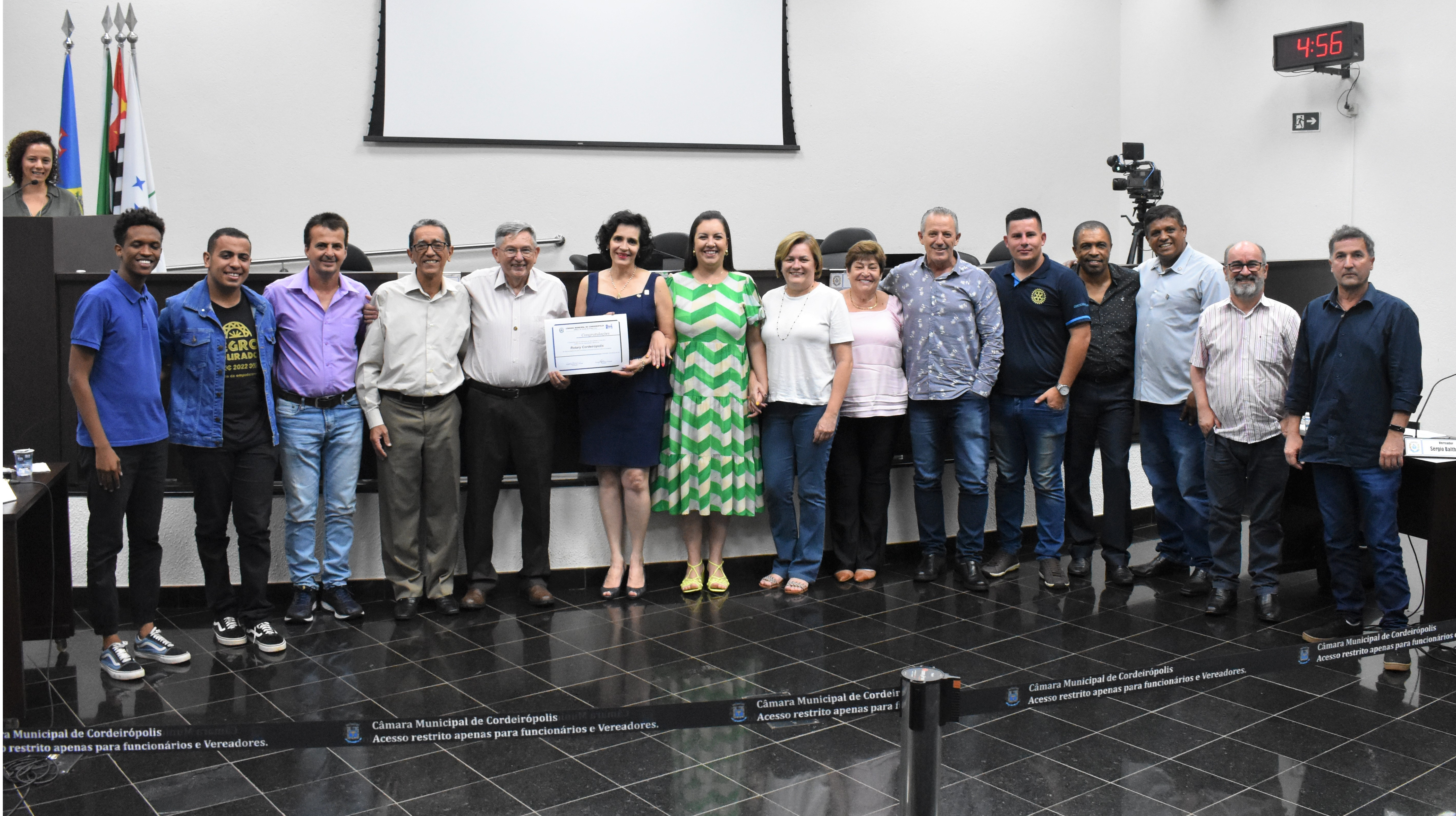 Imagem da notícia: Tribuna Livre recebe o Rotary Cordeirópolis na semana de comemorações do Clube