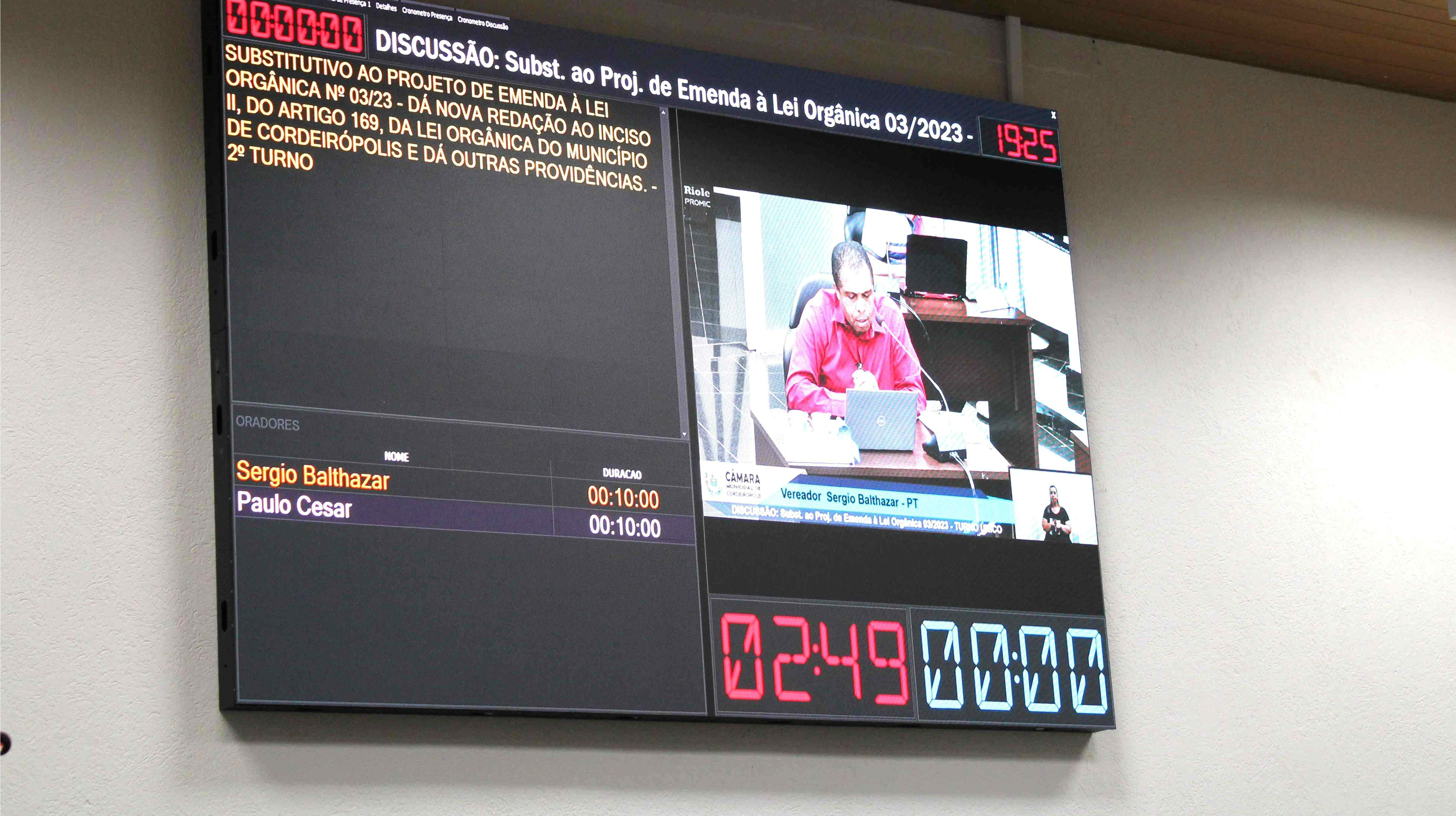 Imagem da notícia: Aprovado em 2º turno projeto que reserva 2,4% da receita corrente líquida do município para o 3º Setor