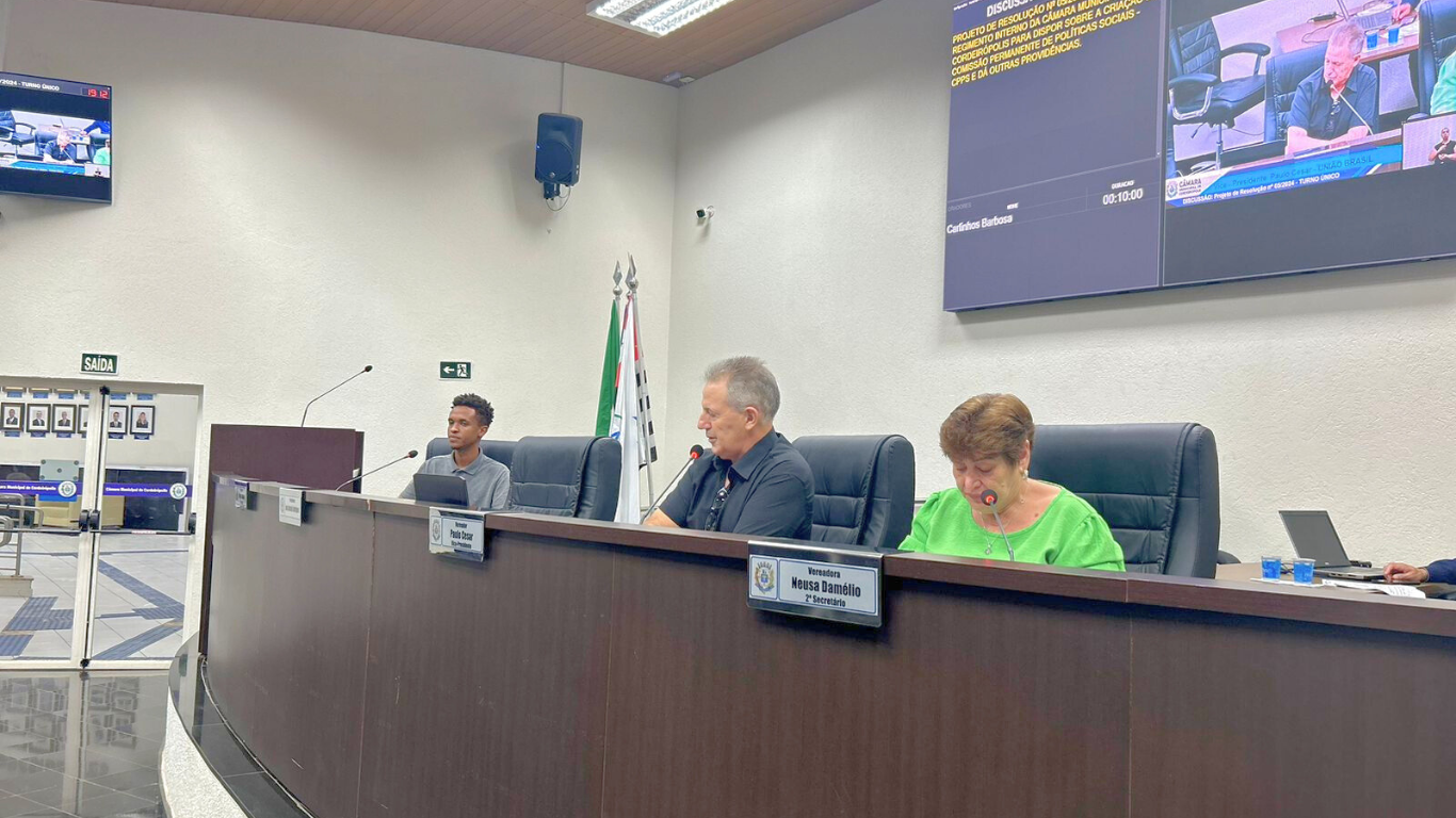 Imagem da notícia: Câmara de Cordeirópolis Cria Comissão Permanente de Políticas Sociais (CPPS) para Promover e Fiscalizar Políticas Públicas