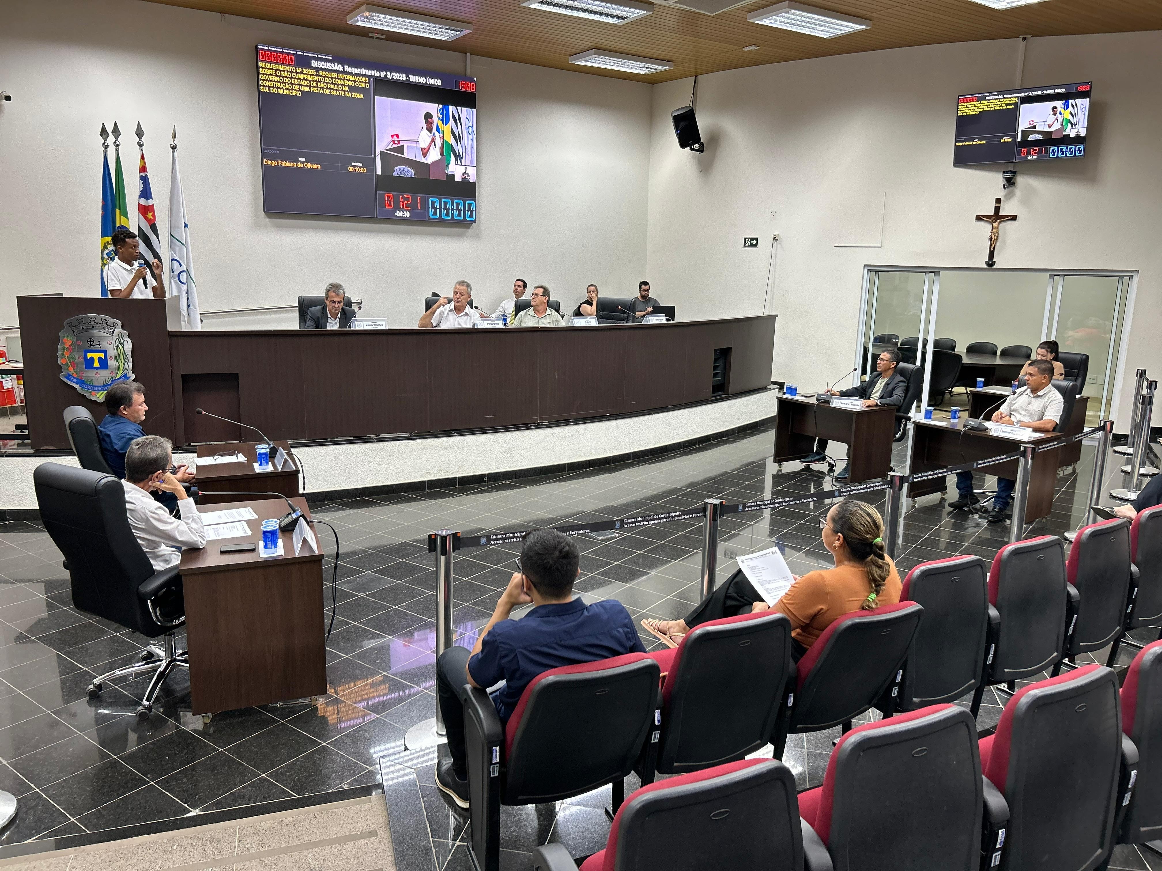 Imagem da notícia: Veja o que foi aprovado na 3ª Sessão Ordinária de 2025