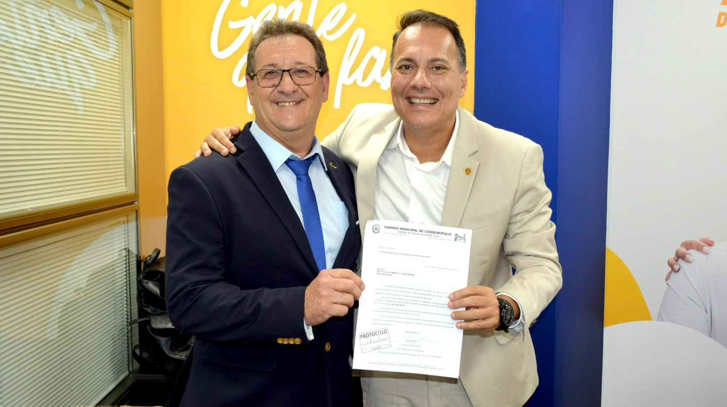 Imagem da notícia: "Poderá render frutos no futuro", diz Vilson Caleffi sobre encontro com Átila Jacomussi