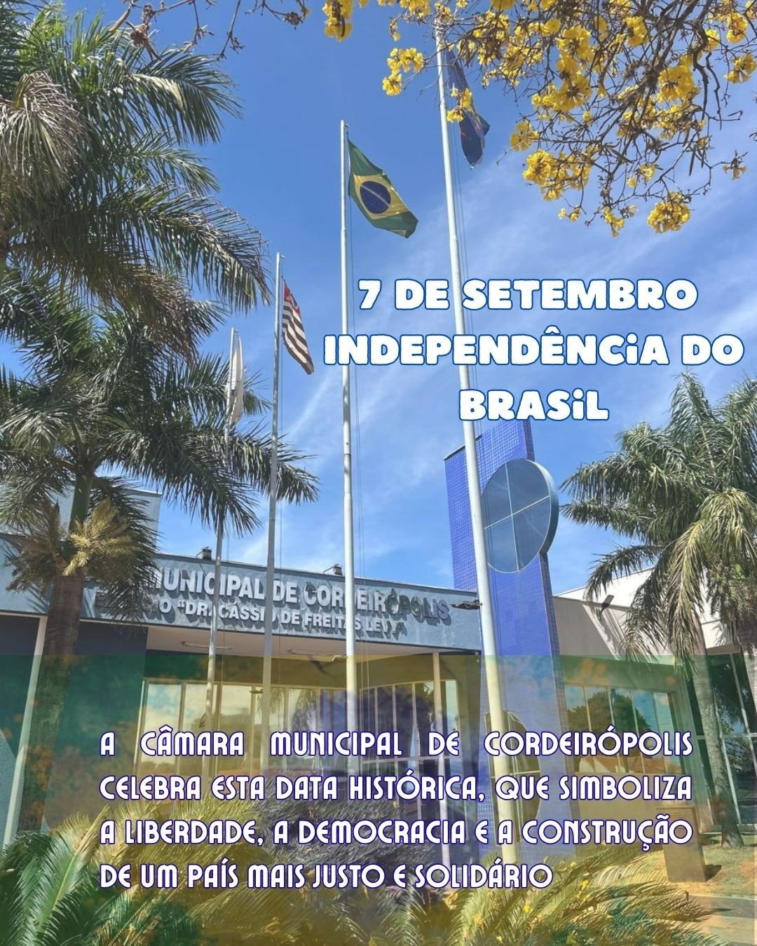 Imagem da notícia: Viva a Independência do Brasil 