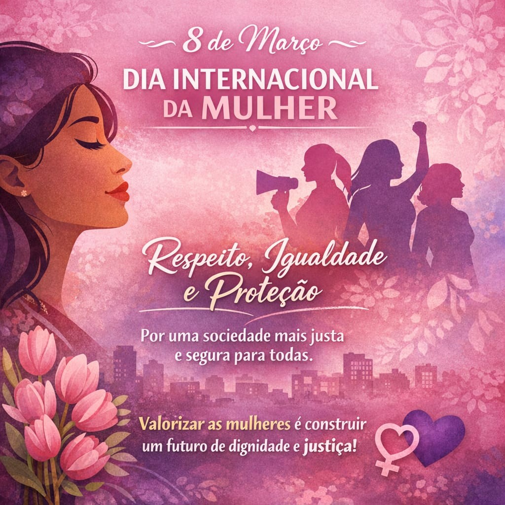 Imagem da notícia: A Câmara Municipal de Cordeirópolis destaca o Dia Internacional da Mulher e a importância da igualdade e da proteção às mulheres