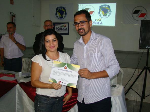 Imagem da notícia: Presidente participa de posse no Sindicato dos servidores